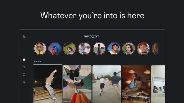 Image from: Instagram Kini Menawarkan Aplikasi Yang Dioptimasikan Untuk Apple TV