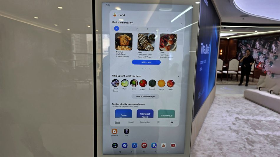 Image from: Peti Sejuk Pintar Samsung Dikemaskini Untuk Lebih Bijak Memberikan Maklumat, Peringatan dan Saranan