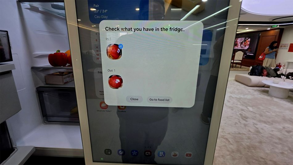 Image from: Peti Sejuk Pintar Samsung Dikemaskini Untuk Lebih Bijak Memberikan Maklumat, Peringatan dan Saranan