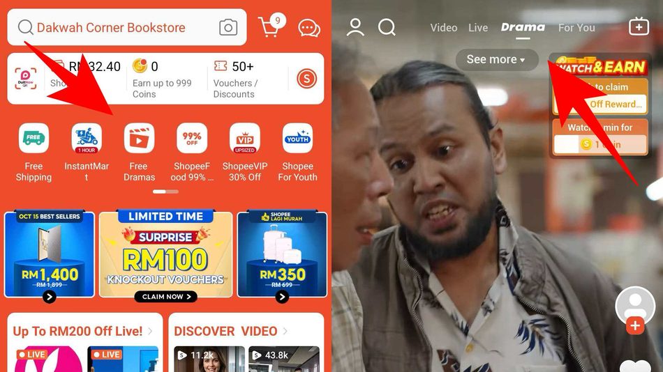 Image from: Shopee Kini Dilihat Turut Memfokuskan Penawaran Kandungan Drama Mikro Melalui Platform Mereka