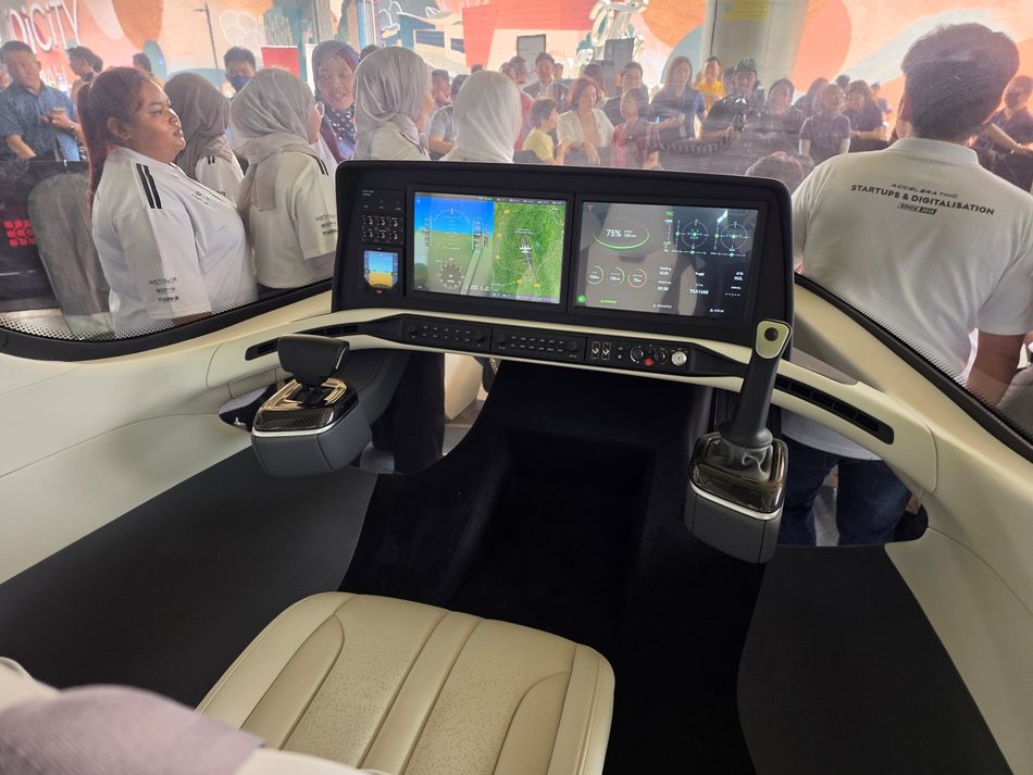Image from: TCab Tech Memperlihatkan “Teksi Terbang” E20 eVTOL – Dibangunkan Syarikat Anak Malaysia