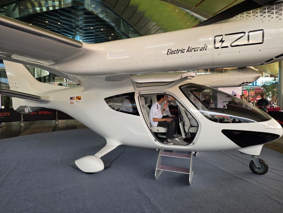 Image from: TCab Tech Memperlihatkan “Teksi Terbang” E20 eVTOL – Dibangunkan Syarikat Anak Malaysia
