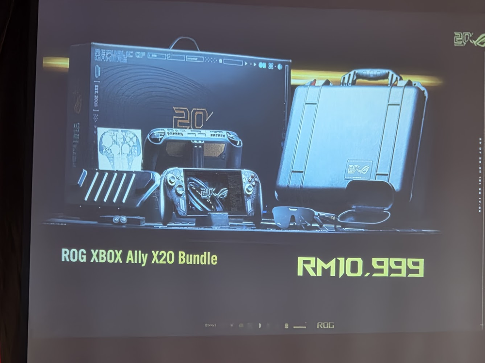 Image from: Pra-tempahan Berkas ASUS ROG Xbox Ally X20 Tempatan Dibuka Hari Ini – Berharga RM10,999, Terhad Kepada 30 Unit