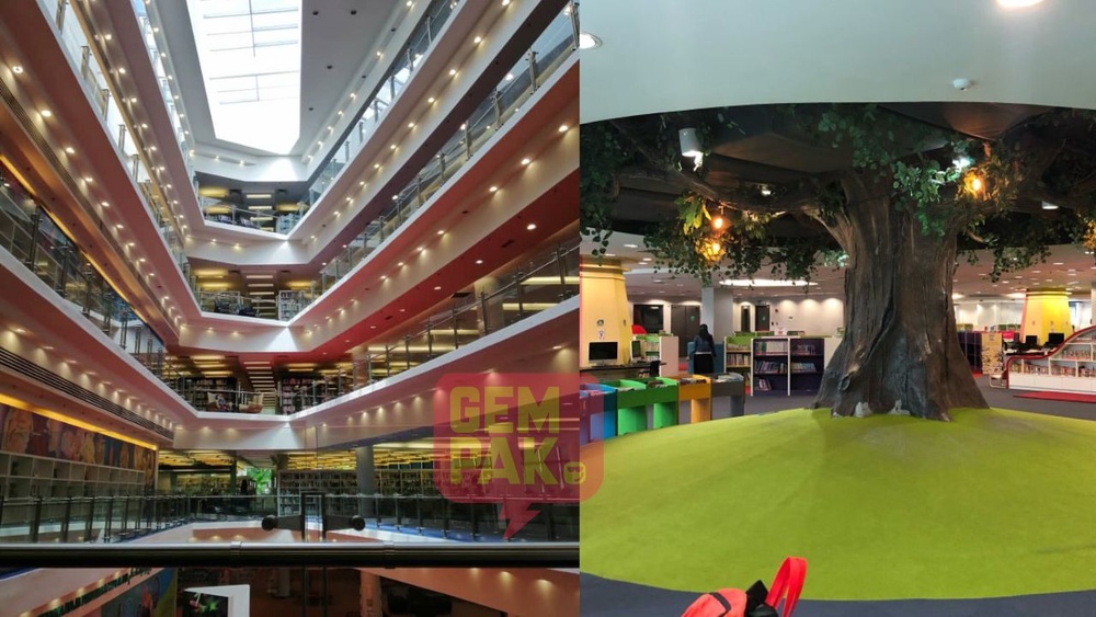 Direka Dengan Gabungan Warna Ceria, 'Raja Tun Uda Library' Tersenarai ...