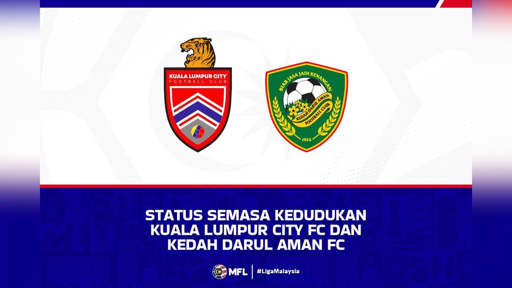 Kedah, KL City hanya ada talian hayat terakhir kekal dalam Liga Super