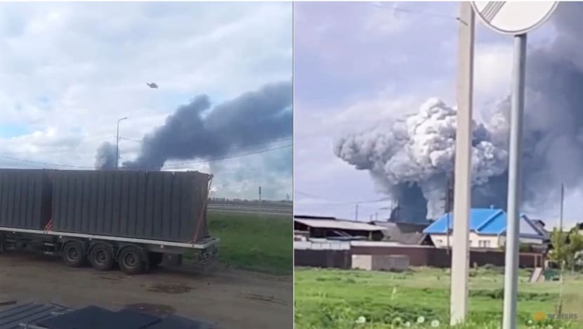 Ukraine drones strike airbases deep in Russian territory; 41 aircraft ...