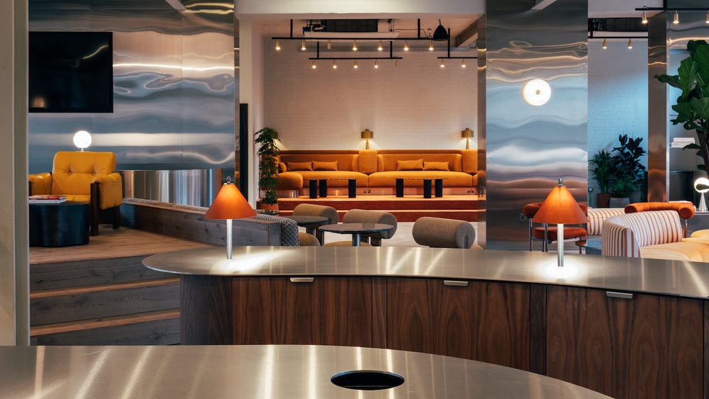 This Moody Yet Charming Lounge Is Actually an Office for DICE
