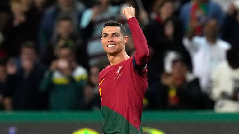 Cristiano Ronaldo Scores Twice For Portugal On World Record 197th Cap Euro 2024 Qualifiers