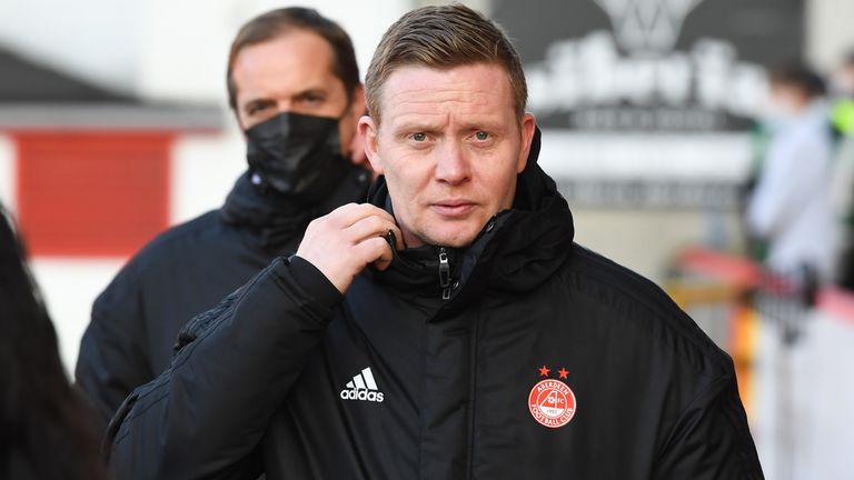Barry Robson to remain Aberdeen interim boss until end of Scottish