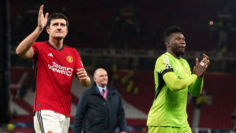 Champions League hits and misses: Harry Maguire and Andre Onana's ...