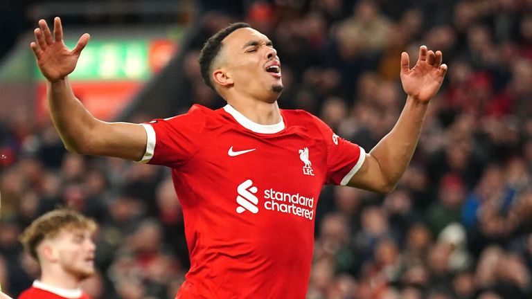 Trent Alexander-Arnold: Liverpool Defender Ruled Out For 'a Few Weeks ...