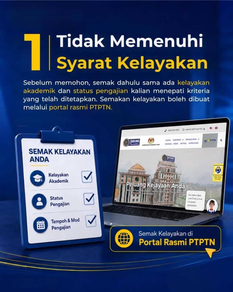 cara mohon ptptn 1
