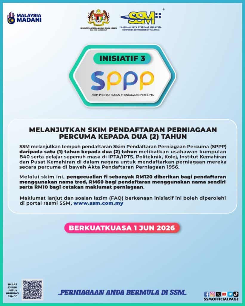Image from: Senarai Bantuan Kerajaan / Pengumuman Minggu Ini (4 Mei 2026)