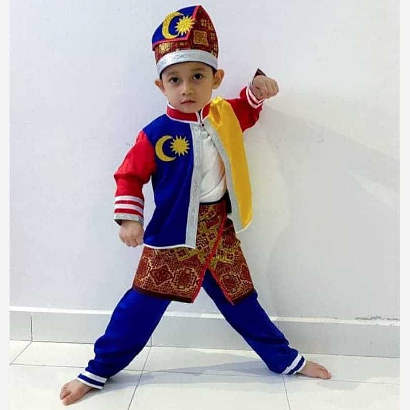 Image from: Idea Baju Merdeka Kanak-Kanak & Pelajar (Lelaki & Perempuan)