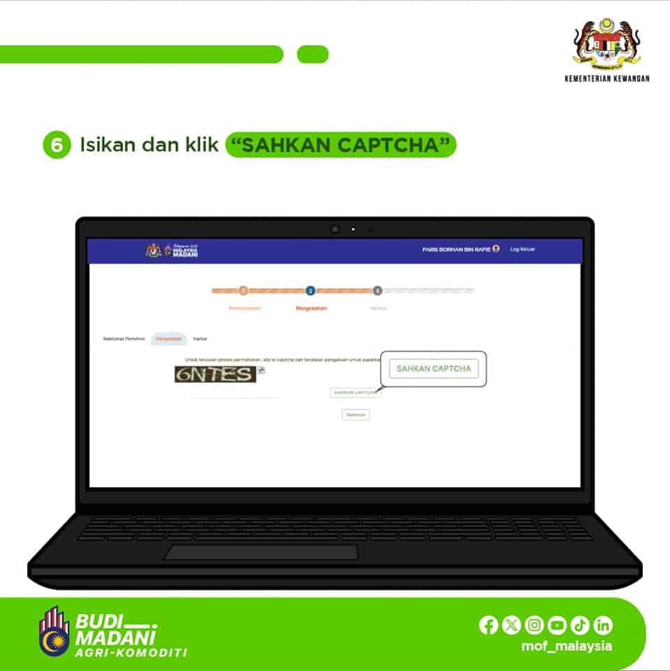 Image from: BUDI Agri-Komoditi: Permohonan Baharu Subsidi Diesel RM400
