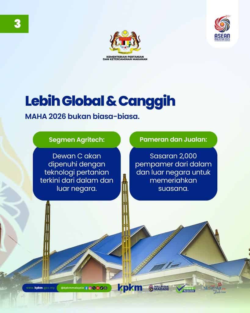 Image from: MAHA 2026 (28 Ogos-6 September) Jadual Acara & Peta Lokasi