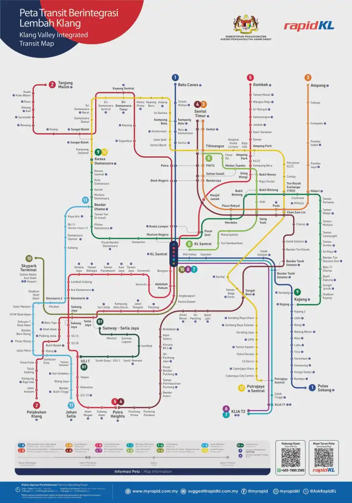 Image from: Senarai Stesen LRT3 Laluan Shah Alam & Tambang Percuma Hingga 31 Julai