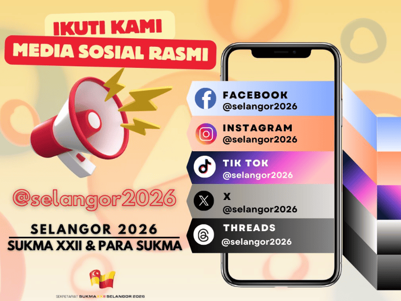 media sosial rasmi sukma xxii