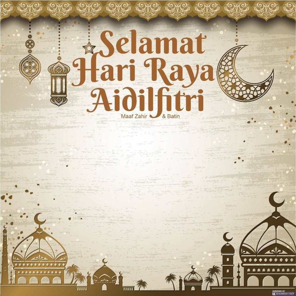 Image from: Contoh Ucapan Selamat Hari Raya Aidilfitri 2026 Kreatif & Menarik
