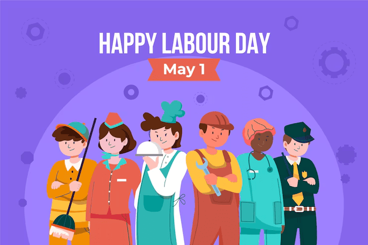 Image from: Selamat Hari Pekerja 2026: Contoh Ucapan & Poster Grafik