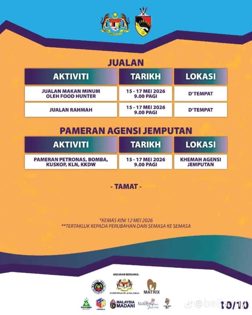 Image from: Hari Belia Negara 2026: Sambutan Peringkat Kebangsaan / Negeri