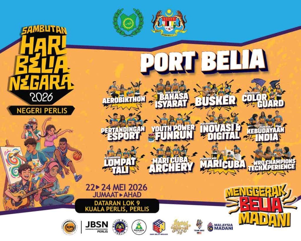 Image from: Hari Belia Negara 2026: Sambutan Peringkat Kebangsaan / Negeri