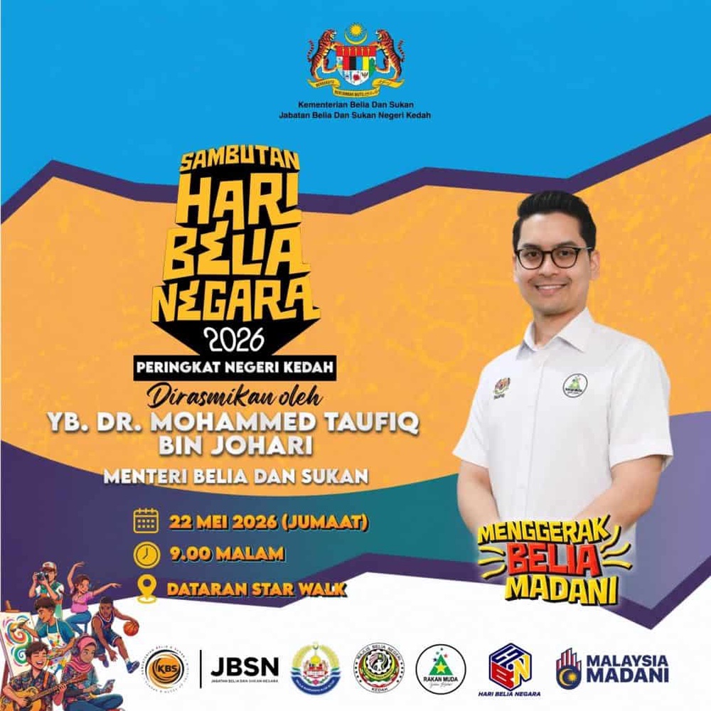 Image from: Hari Belia Negara 2026: Sambutan Peringkat Kebangsaan / Negeri