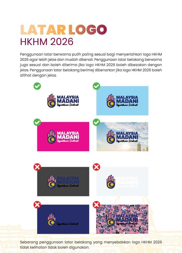 Image from: Logo & Tema Hari Kebangsaan 2026 / Hari Malaysia