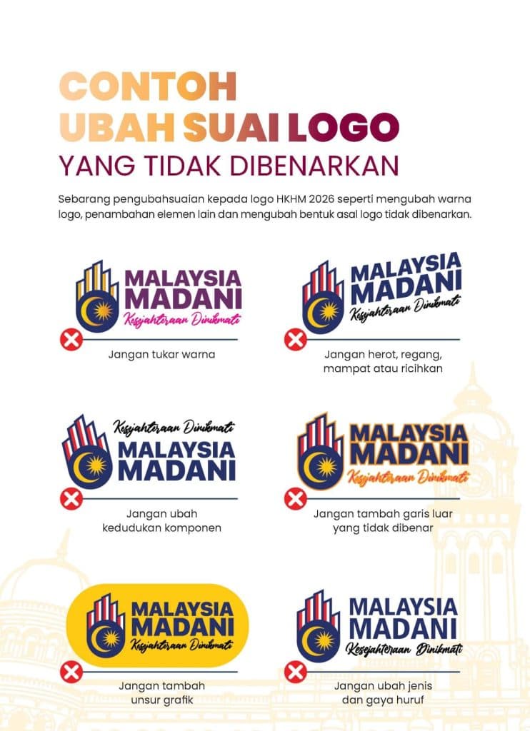 Image from: Logo & Tema Hari Kebangsaan 2026 / Hari Malaysia