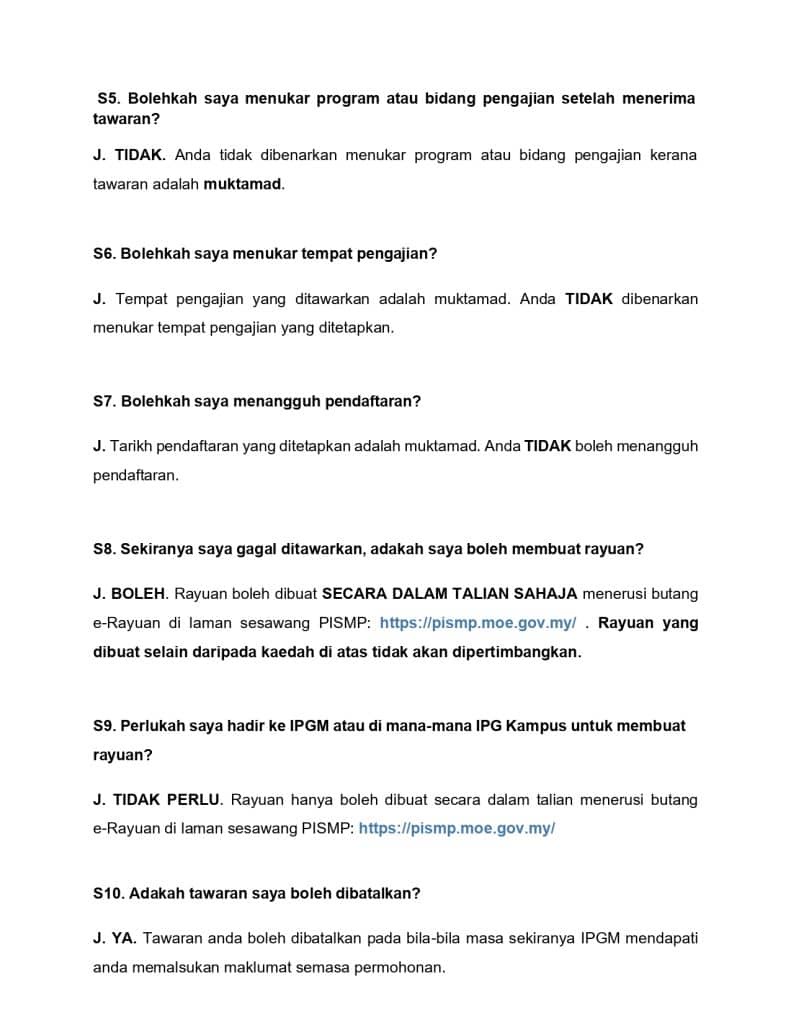 Image from: PISMP 2026 – Semakan Keputusan e-UKCG, Temuduga & UKF