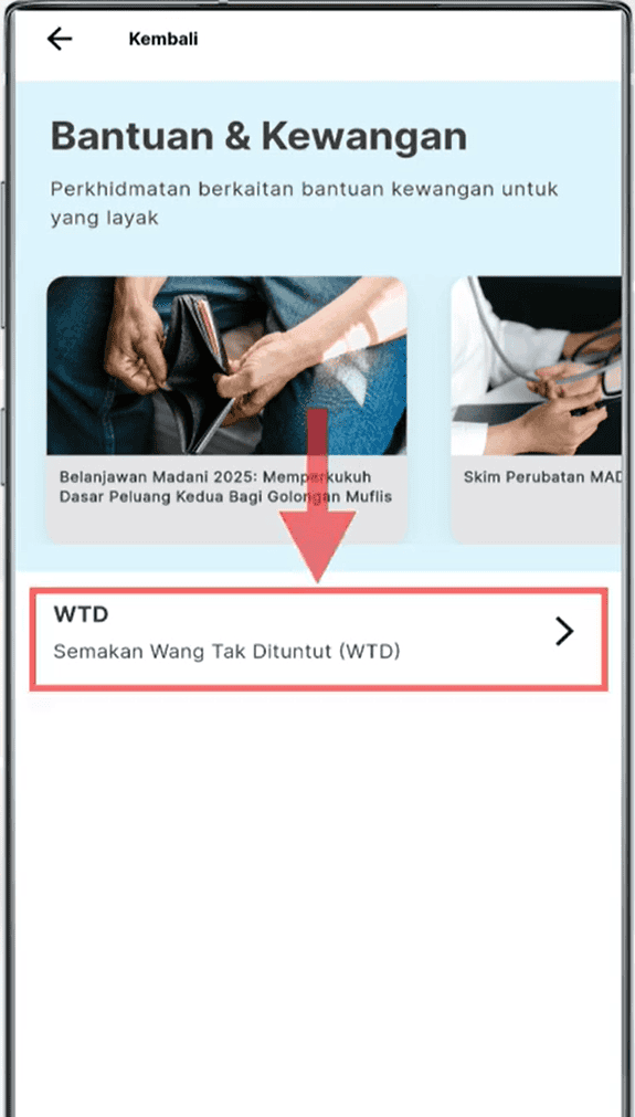 wang tak dituntut