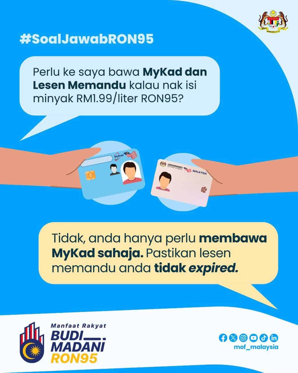 Image from: BUDI Madani 2025 – Semakan Subsidi RON95 & Diesel