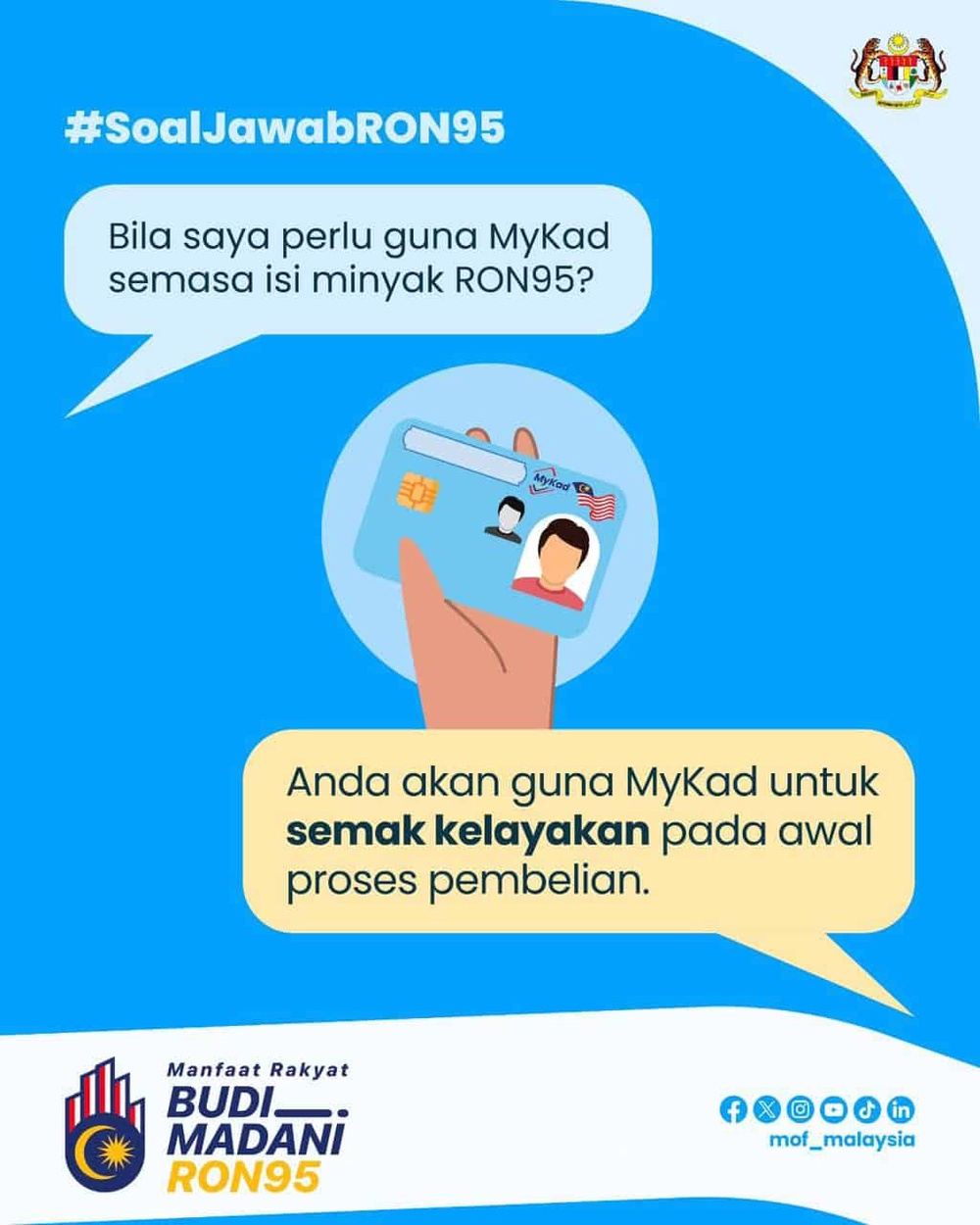 Image from: BUDI Madani 2025 – Semakan Subsidi RON95 & Diesel