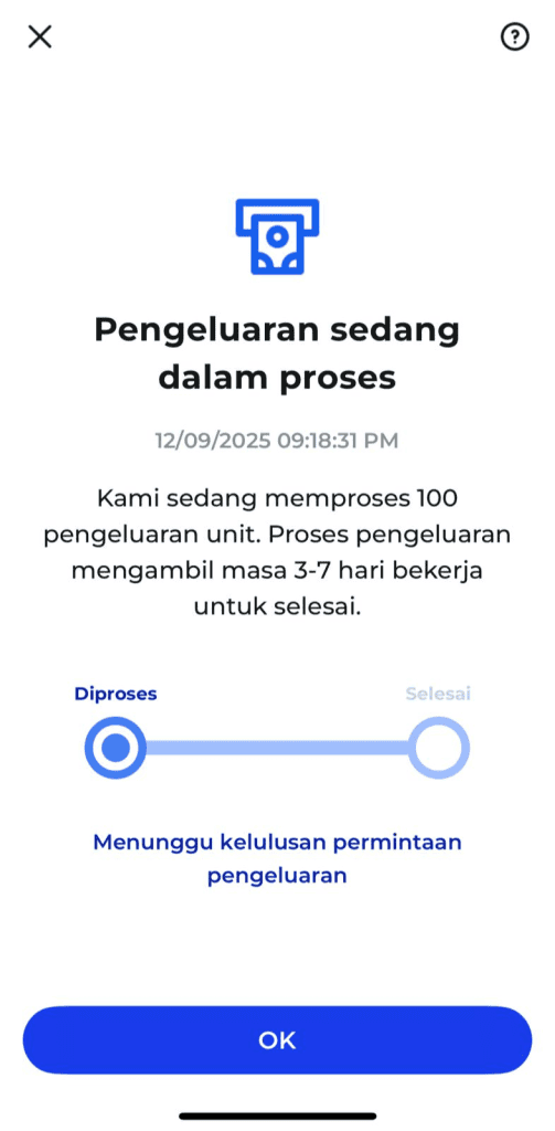 Pengeluaran ASB Secara Online Melalui myASNB & Had Pengeluaran