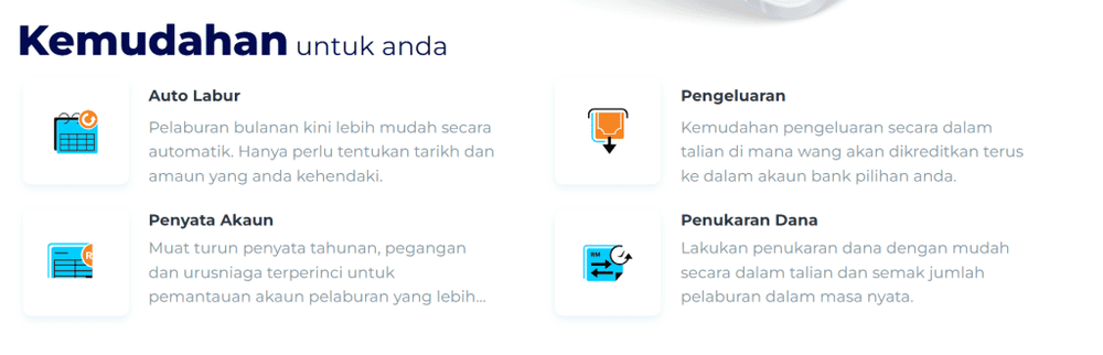 Kemudahan Aplikasi myASNB