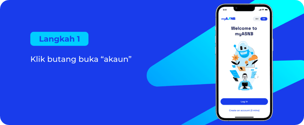 Image from: Cara Buka Akaun ASB Online Melalui Apps myASNB