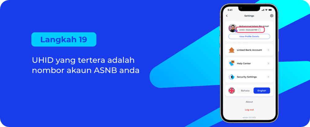 Image from: Cara Buka Akaun ASB Online Melalui Apps myASNB