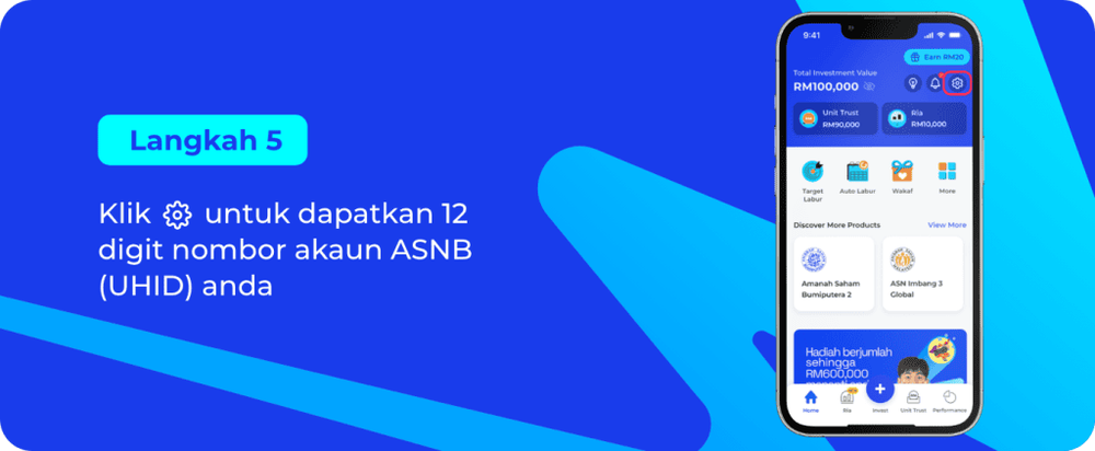 Image from: Cara Buka Akaun ASB Online Melalui Apps myASNB