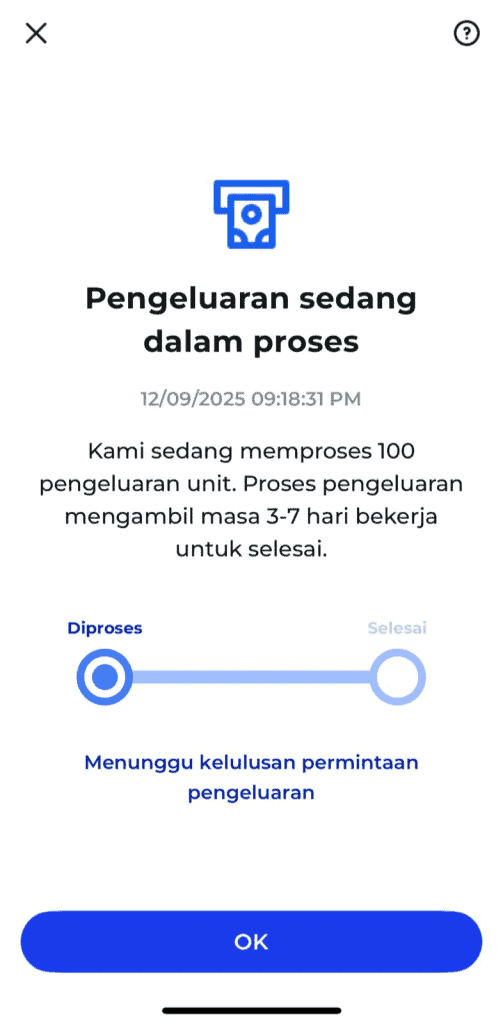 Berapa Hari Duit ASB Masuk Akaun Bank Selepas Pengeluaran?