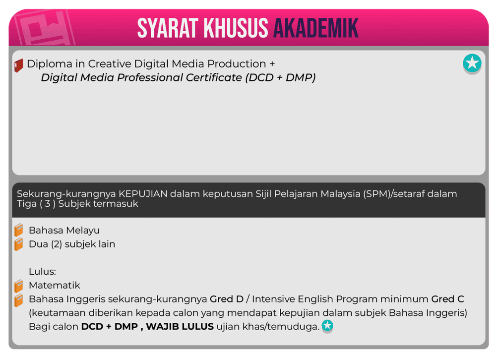 Image from: Permohonan Program Diploma Kolej Profesional MARA 2026/2027