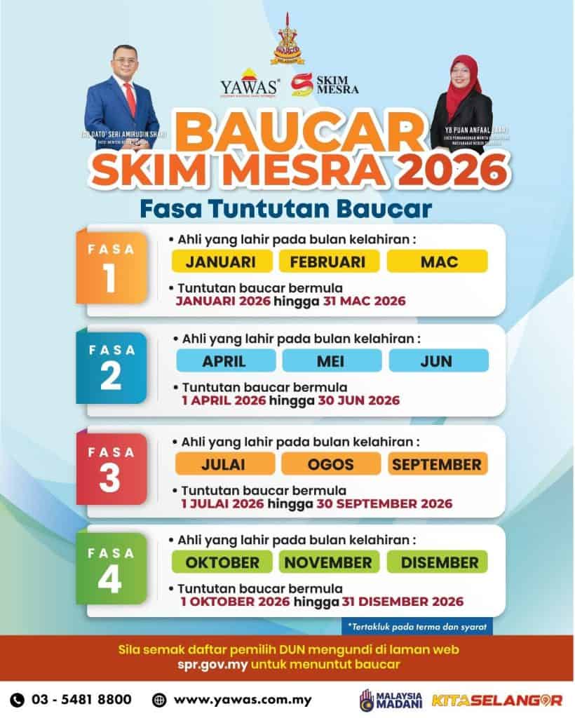 Image from: Skim Mesra 2026 Selangor: Permohonan Baharu OKU & Warga Emas