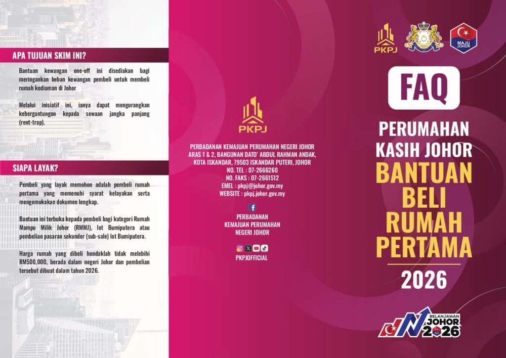 Image from: Perumahan Kasih Johor (2026) – Syarat Kelayakan & Cara Memohon