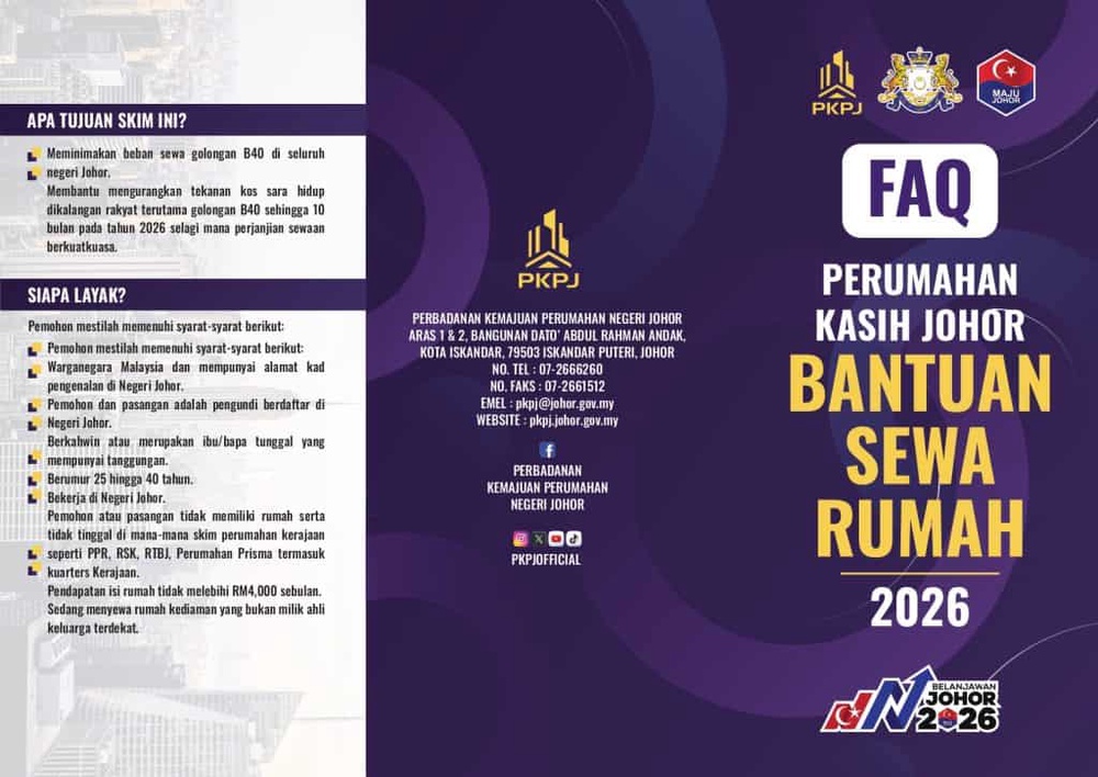 Image from: Perumahan Kasih Johor (2026) – Syarat Kelayakan & Cara Memohon