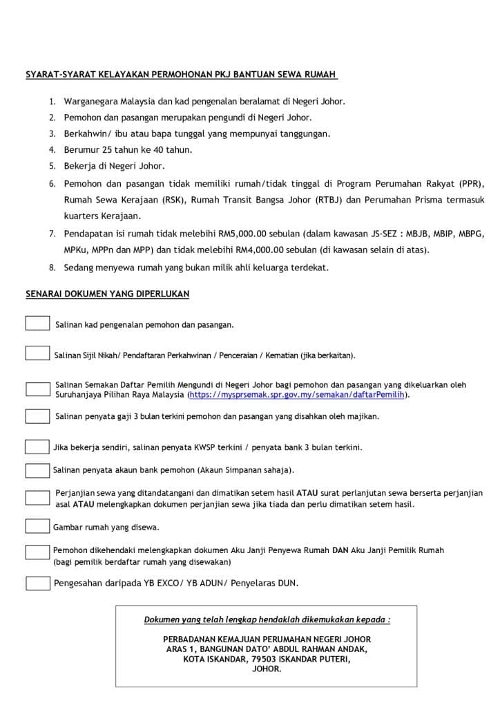 Image from: Perumahan Kasih Johor (2026) – Syarat Kelayakan & Cara Memohon
