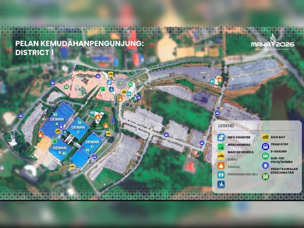 peta Kemudahan maha 2026