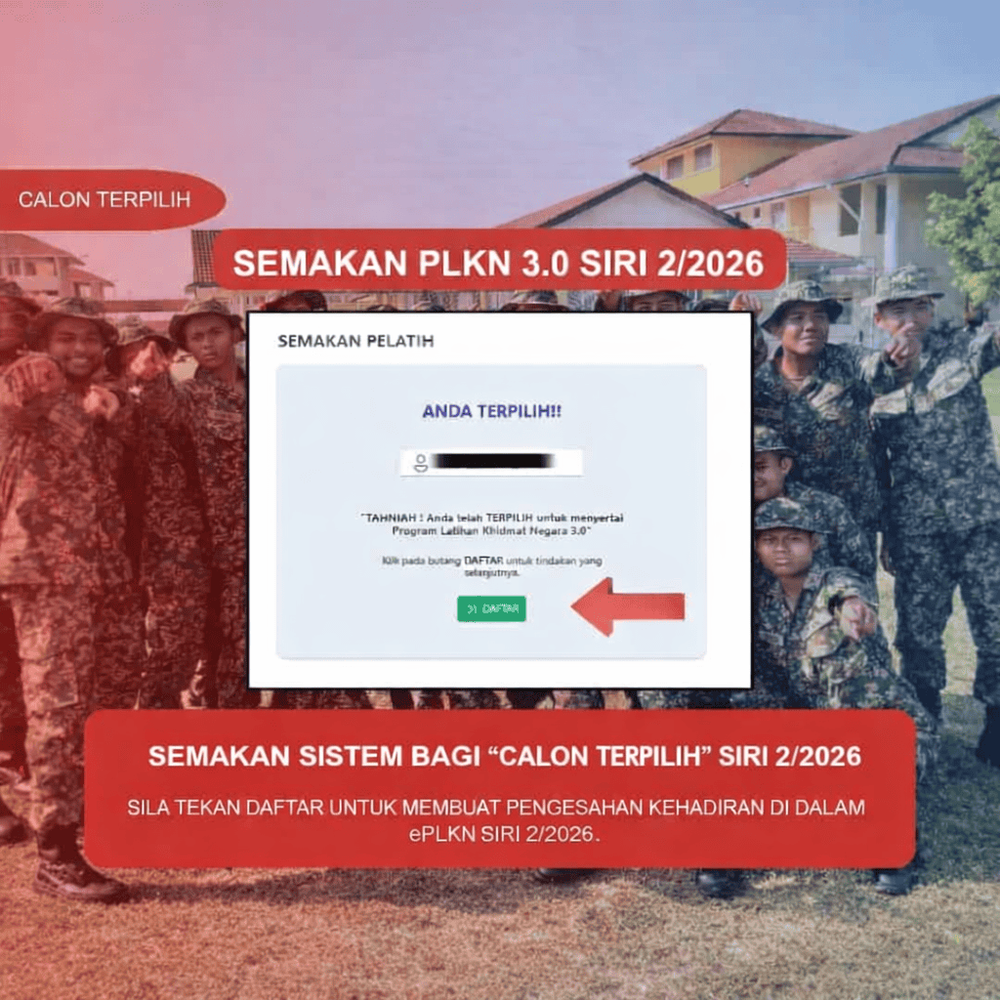 Image from: PLKN 3.0 SIRI 2/2026- Semakan PLKN (Program Latihan Khidmat Negara)