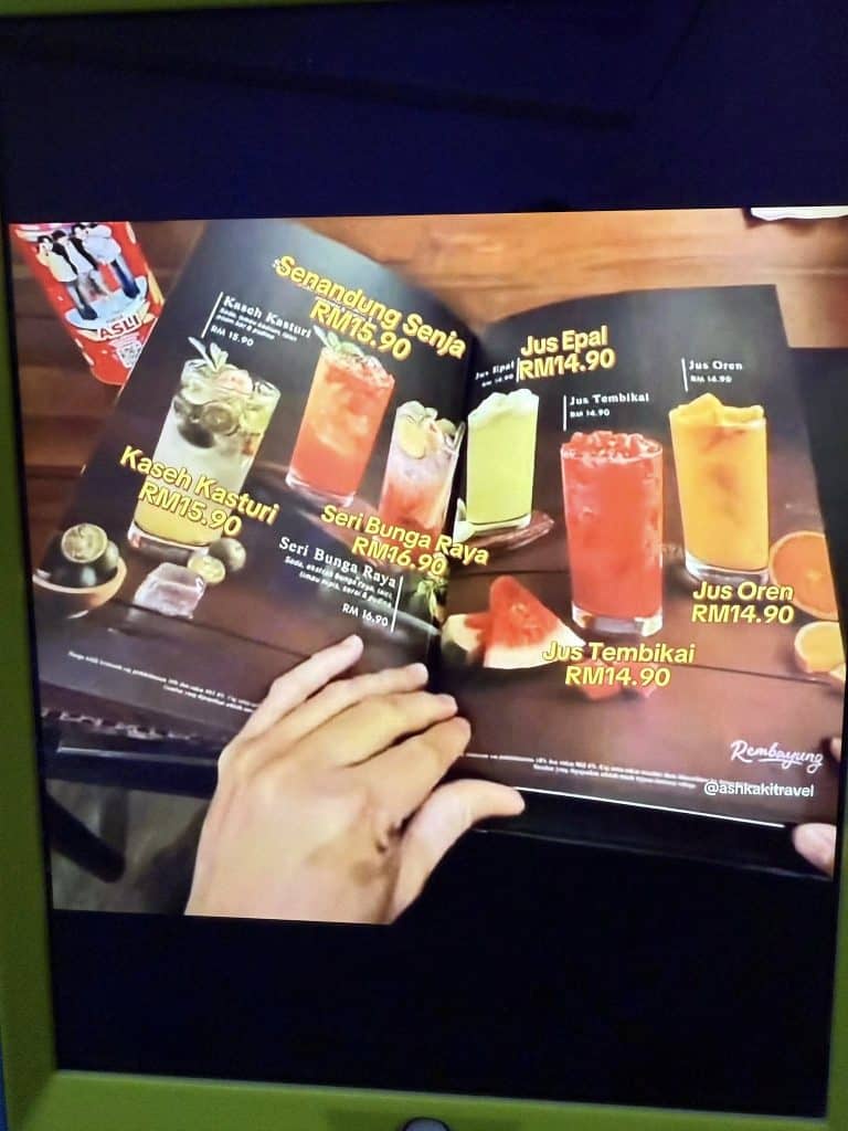 rembayung tempahan booking restoran