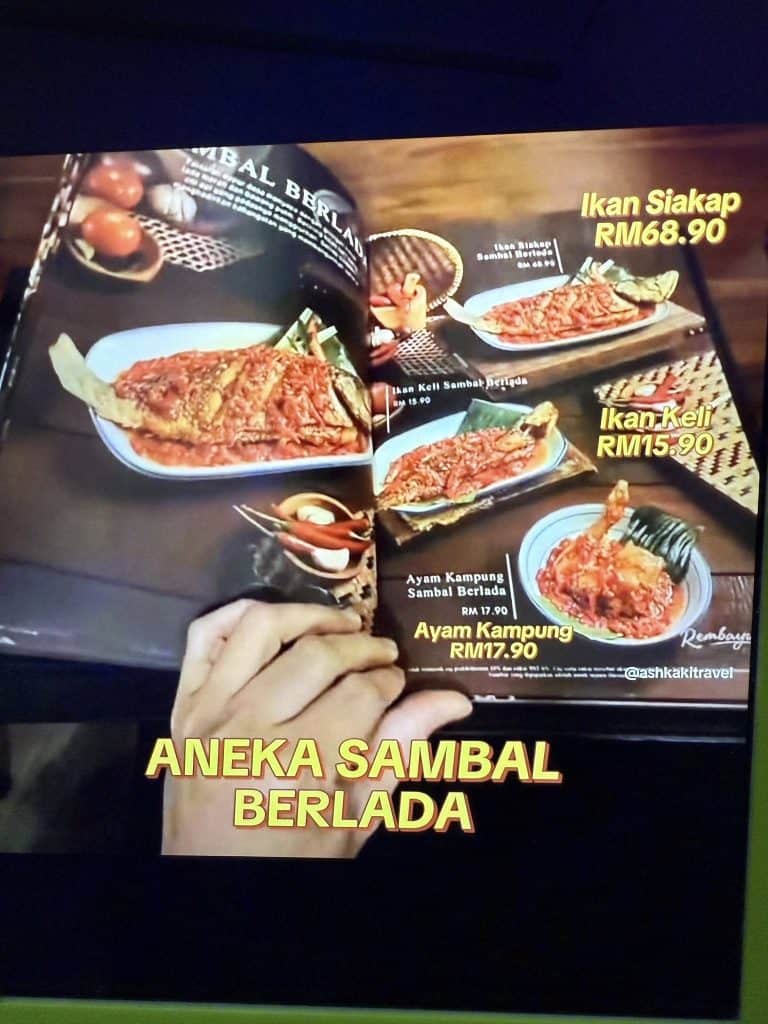rembayung tempahan booking restoran