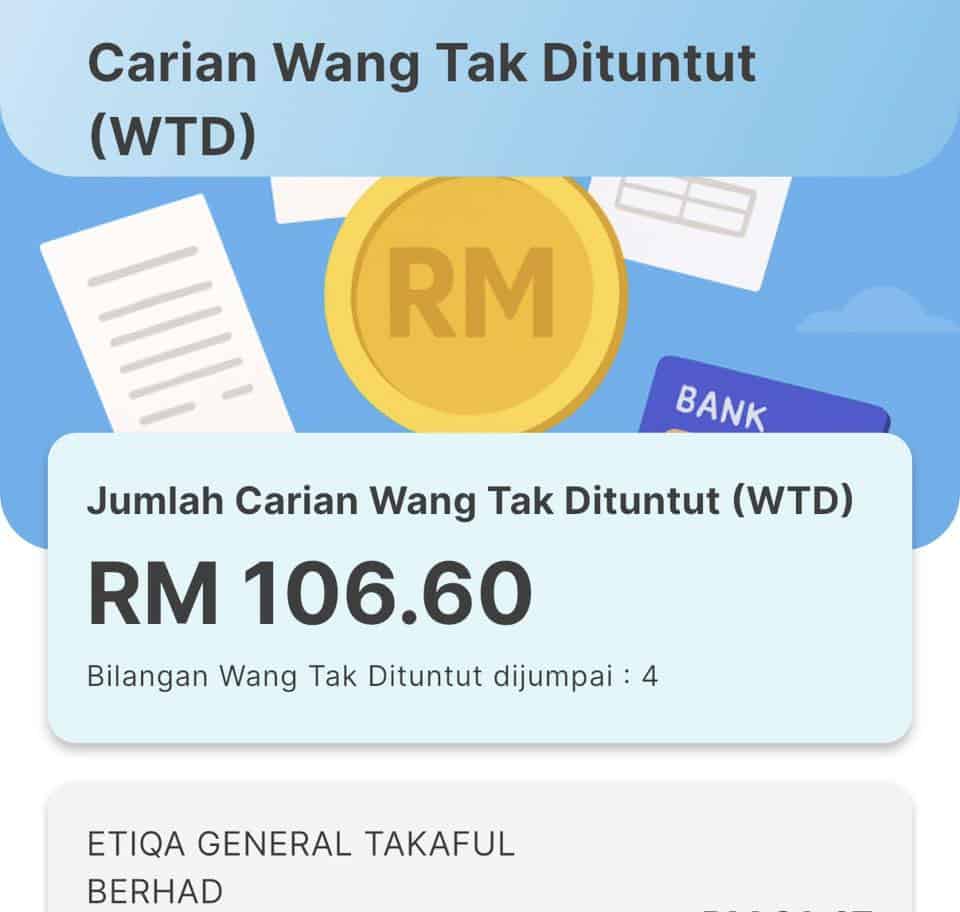 wang tak dituntut