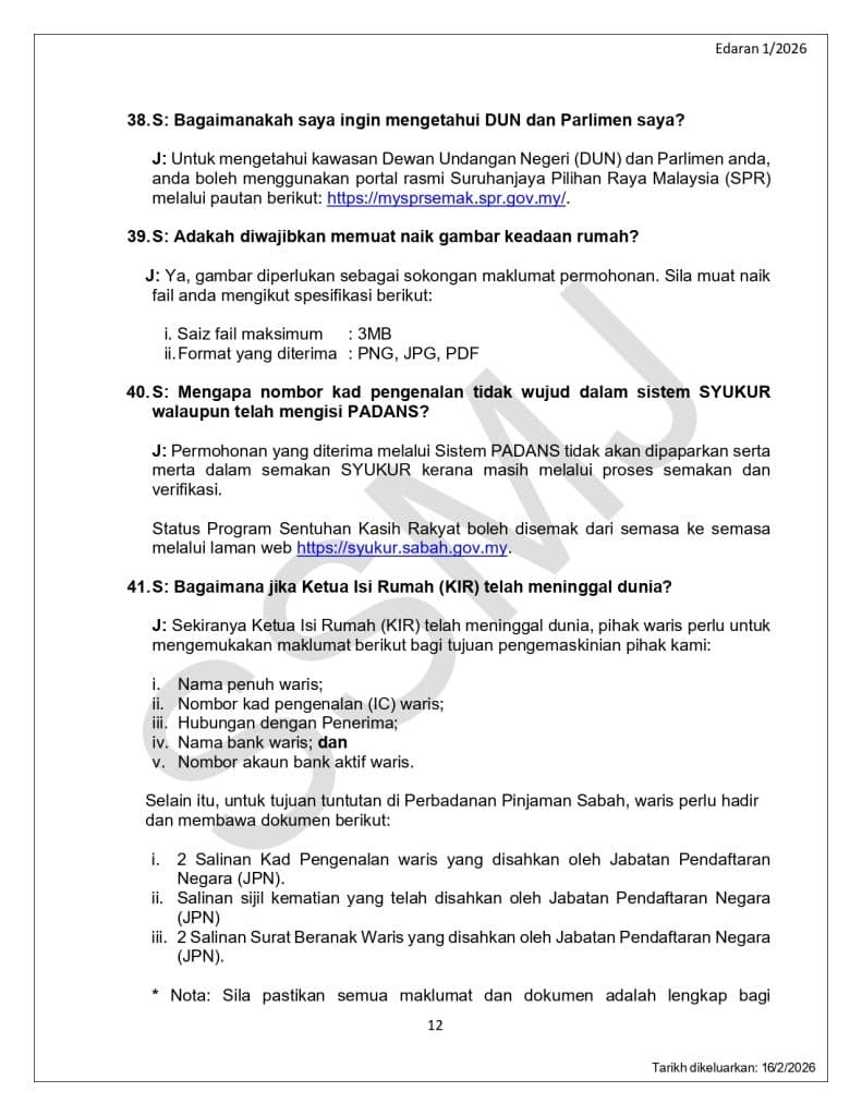 Image from: SYUKUR Sabah 2026 – Semakan Bayaran Fasa 2 Mulai 21 Mei